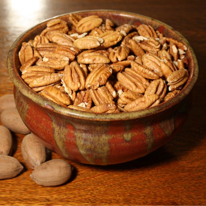 -- Mammoth Halves Pecans -- Bulk 30 lbs